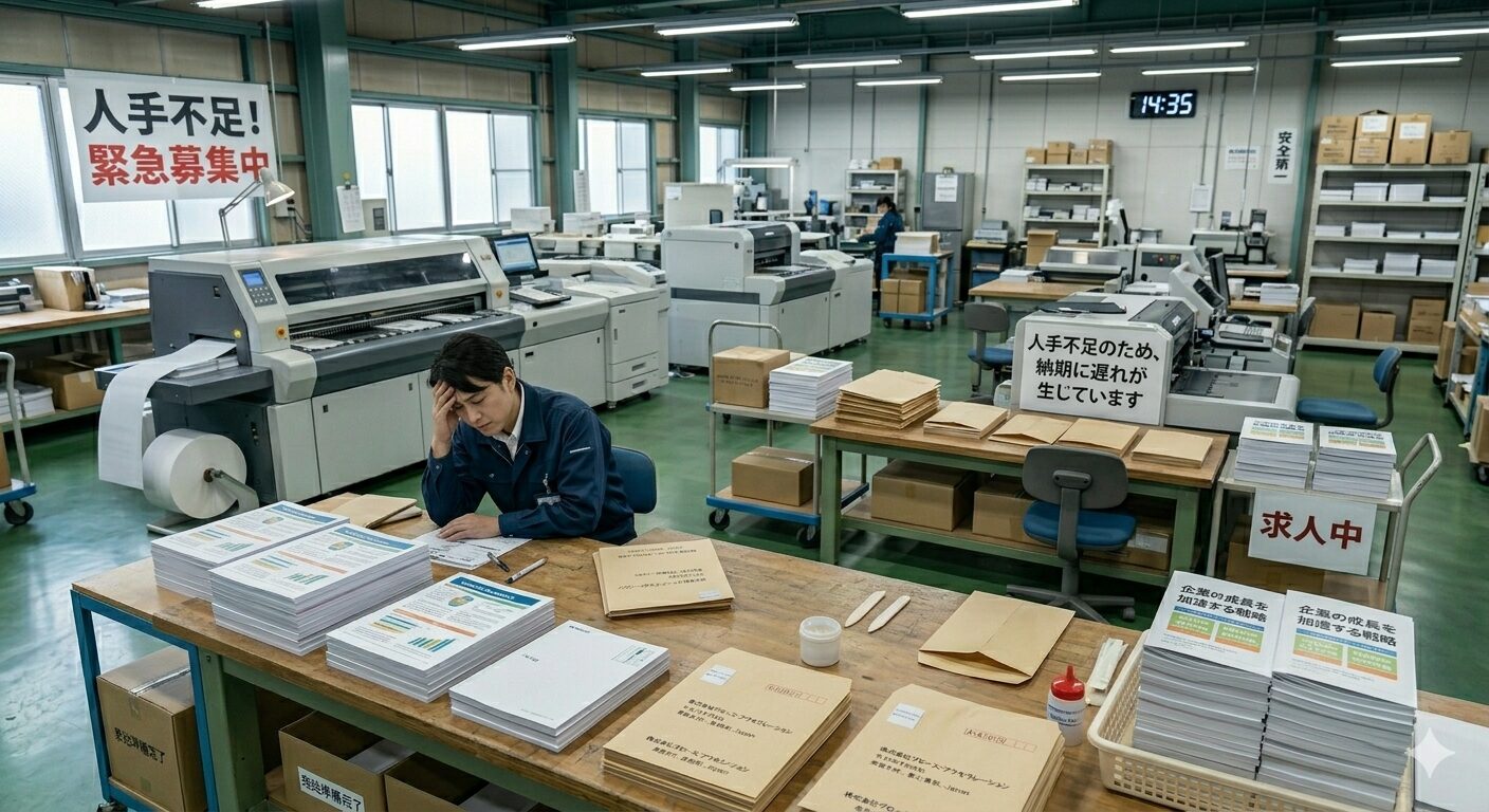 社員が限界を感じているイメージ画像