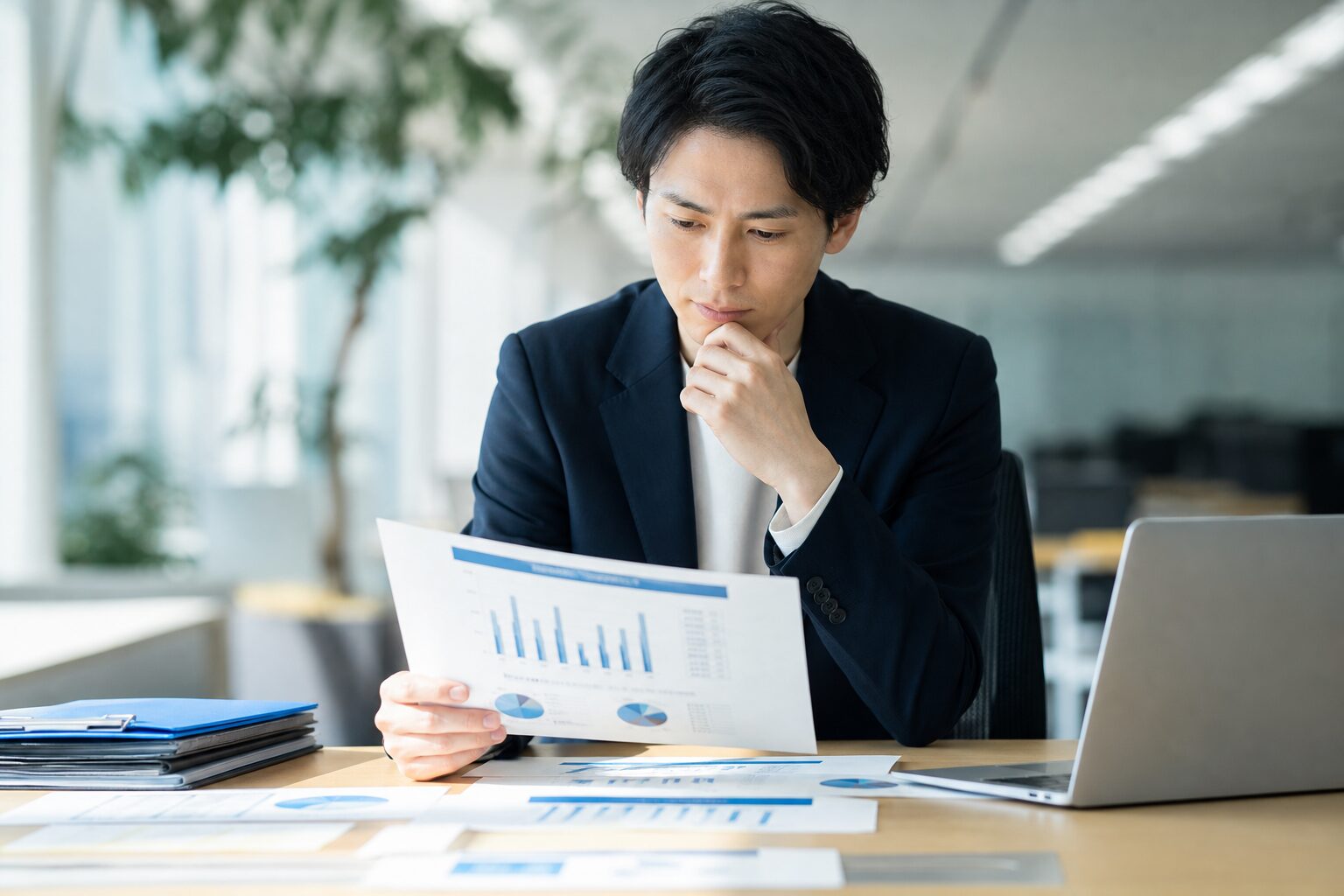 資料を読んでいるイメージ画像
