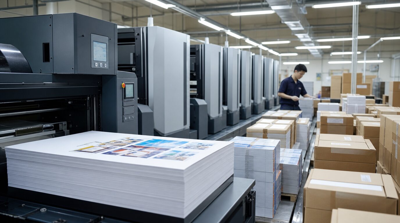 印刷工場設備のイメージ画像
