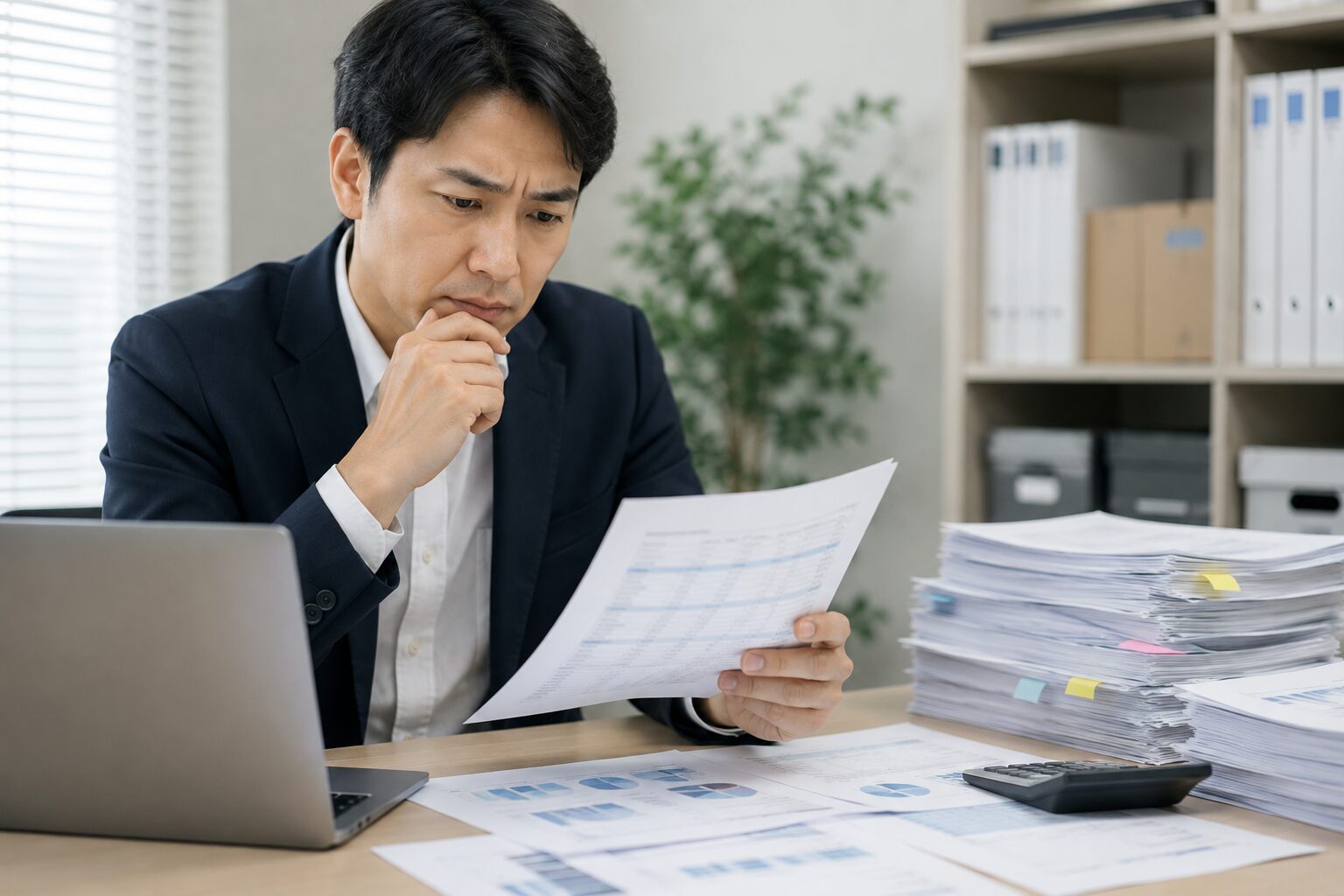コストを比較して検討しているイメージ画像