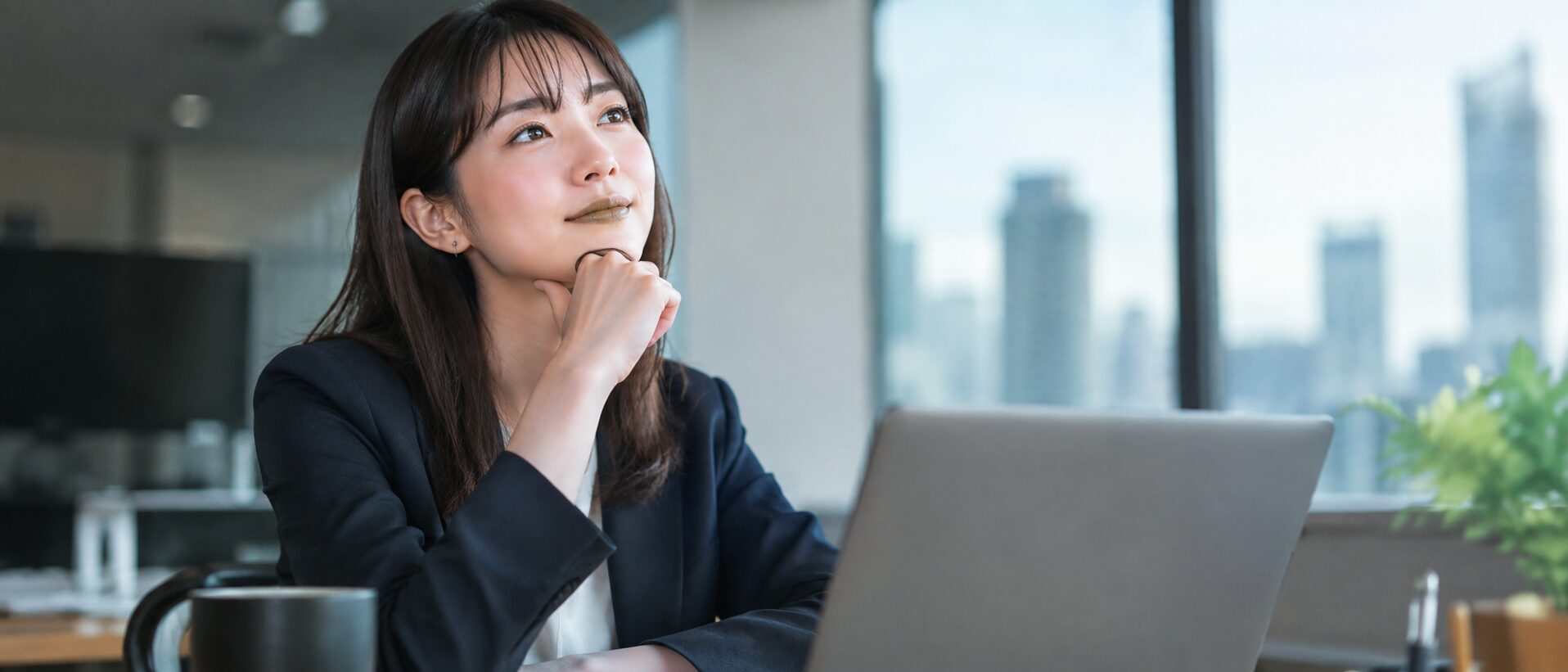 考えているイメージ画像
