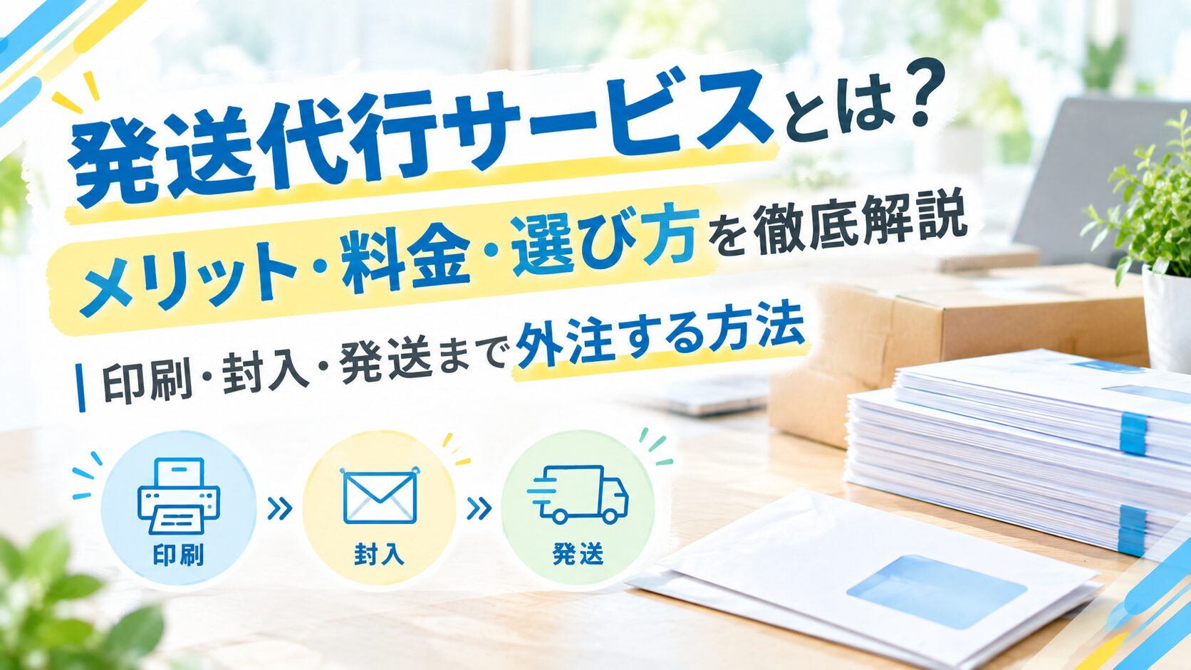 発送代行サービスとは?メリット・料金・選び方を徹底解説